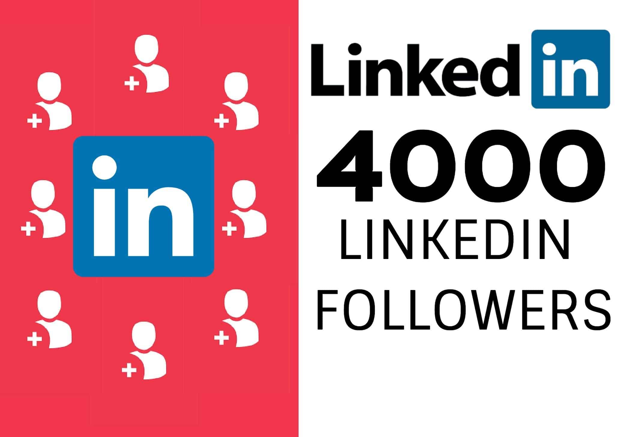 4000 LINKEDIN FOLLOWERS YTVIEWS.IN
