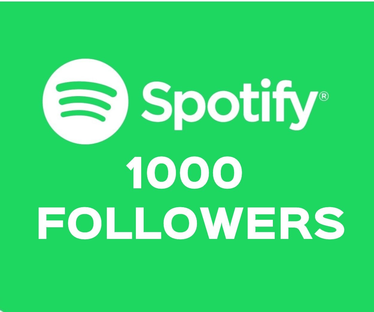 1000 SPOTIFY FOLLOWERS YTVIEWS.IN