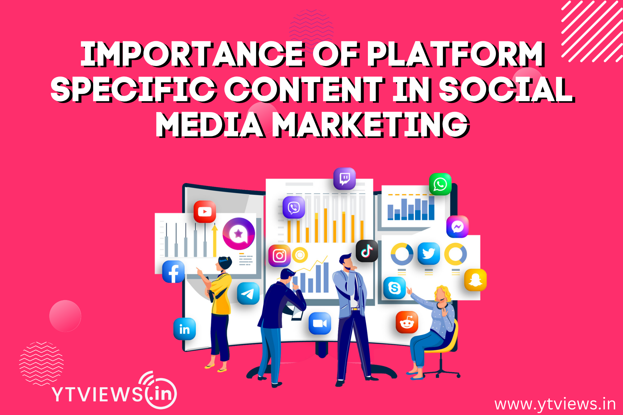 Importance of platform-specific content in social media marketing