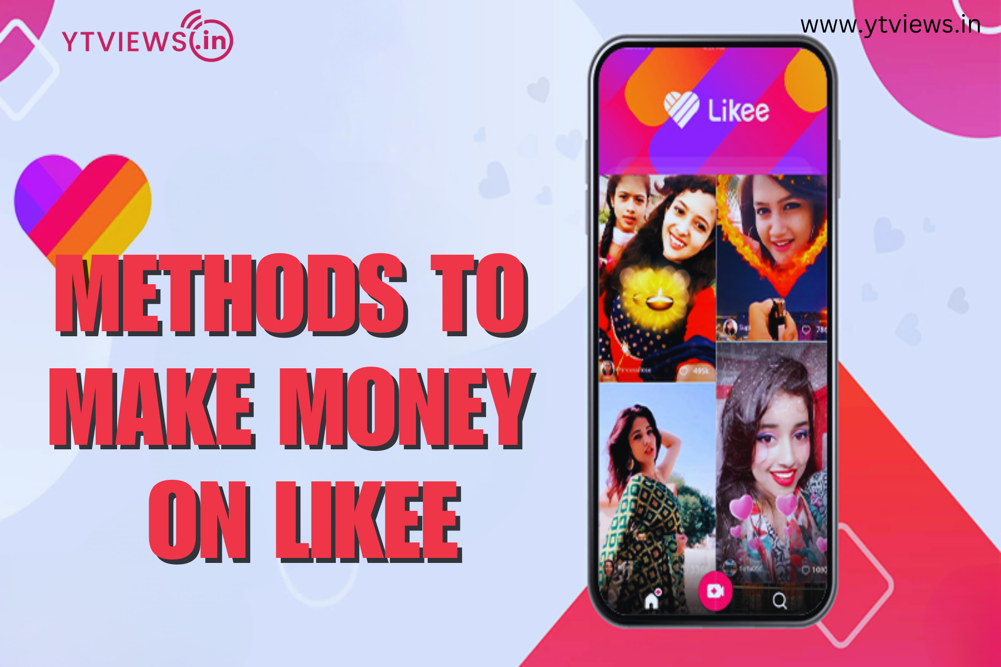 Methods to make money on Likee