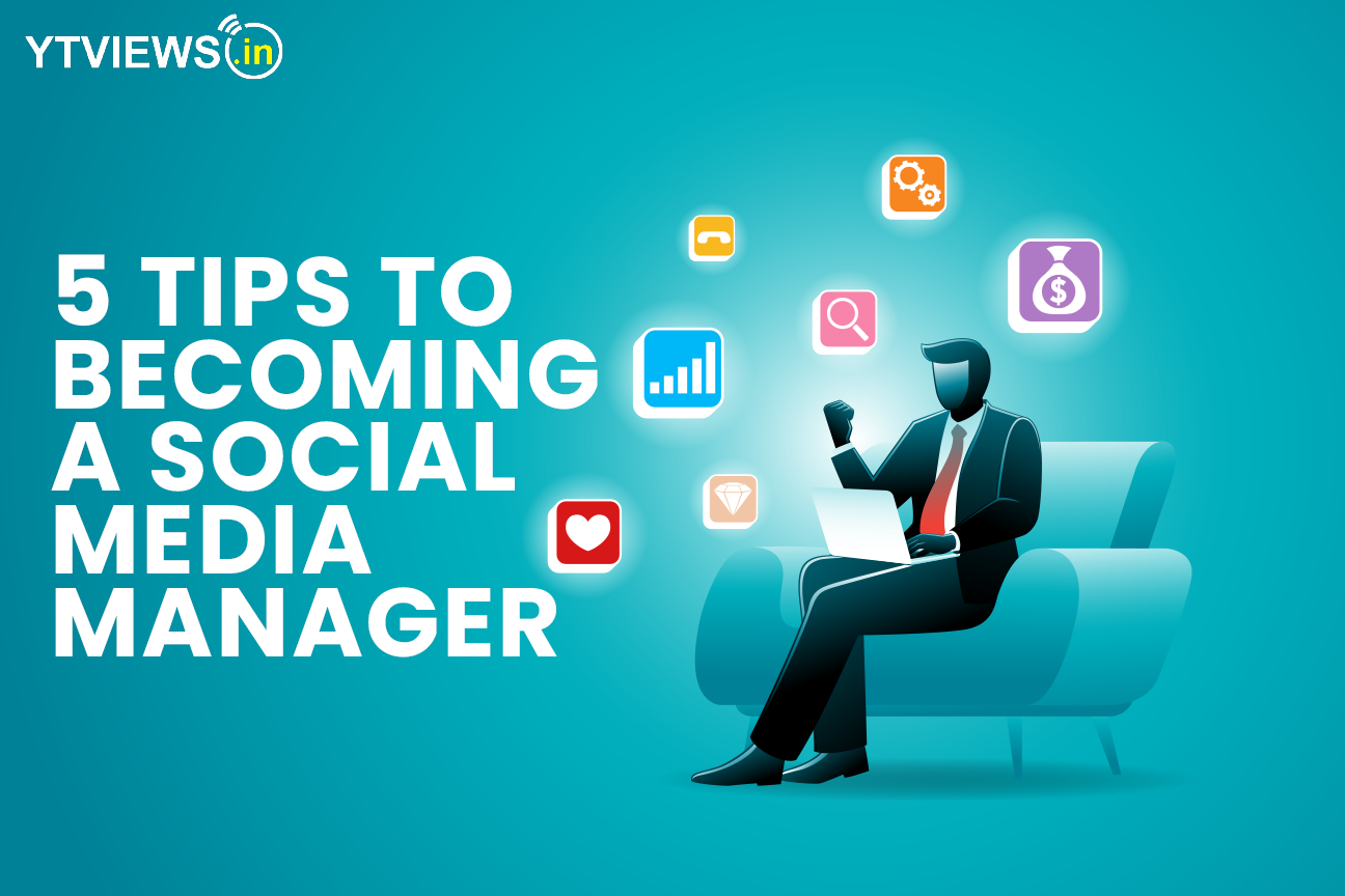 5 tips to becoming a social media manager