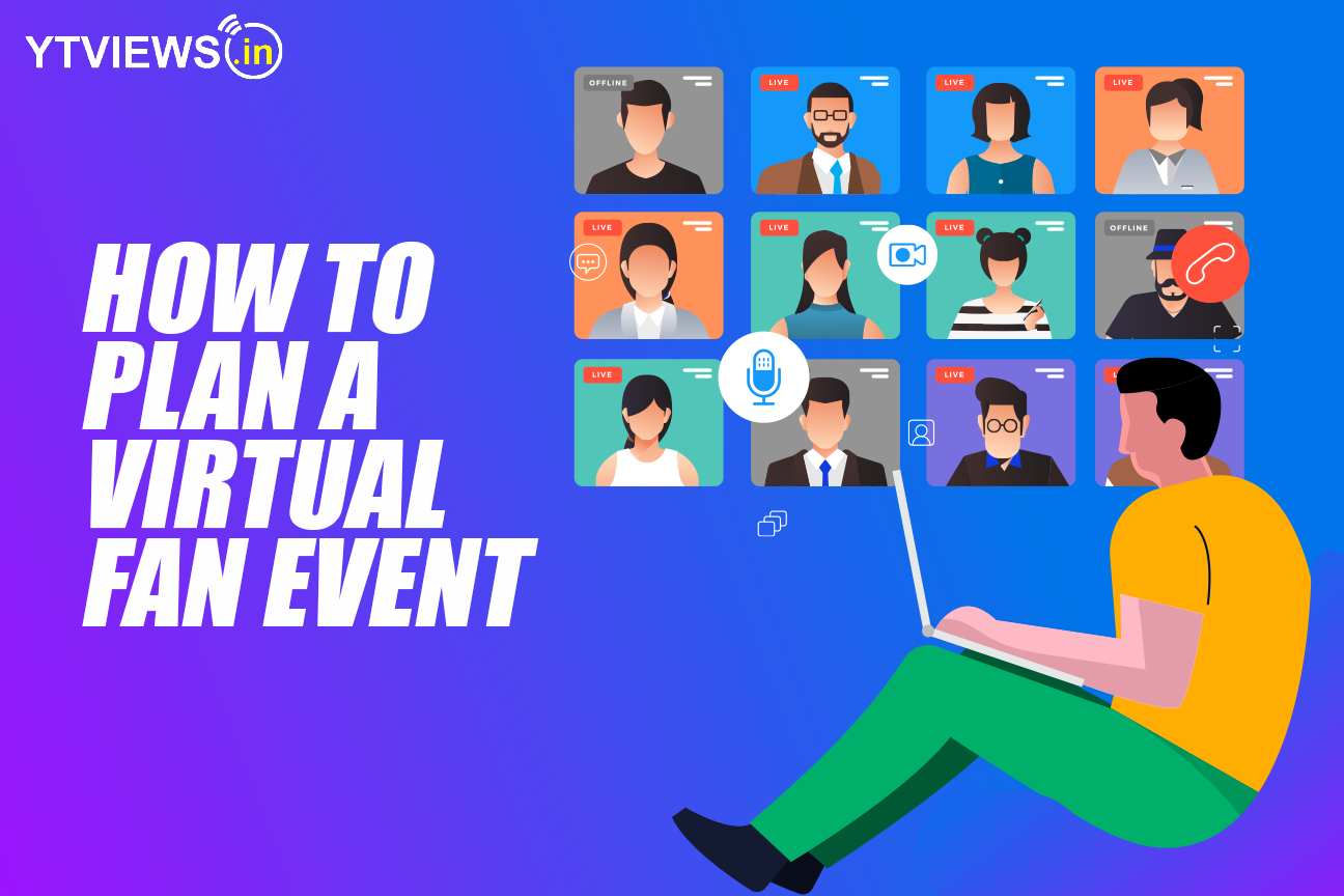 How to plan a virtual fan event