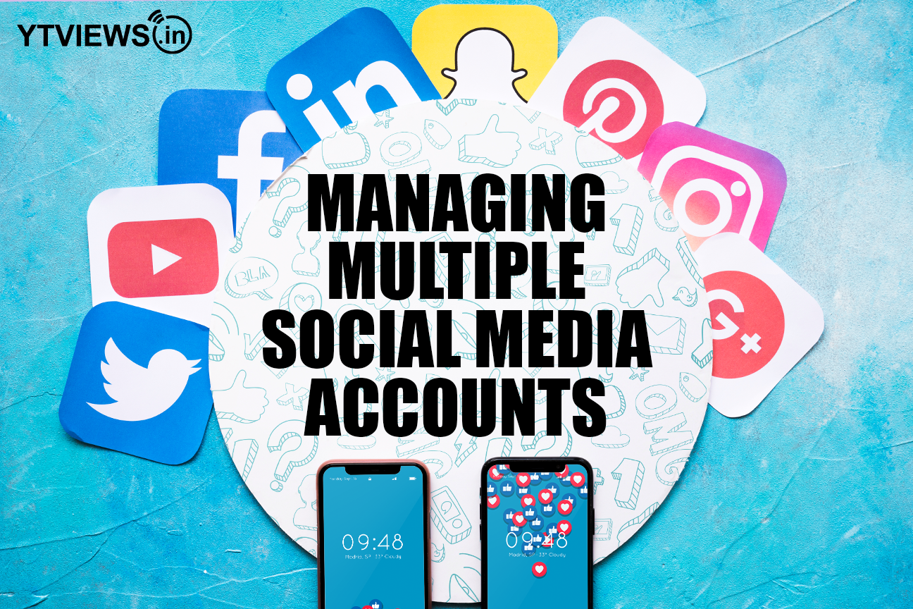 Managing multiple social media accounts
