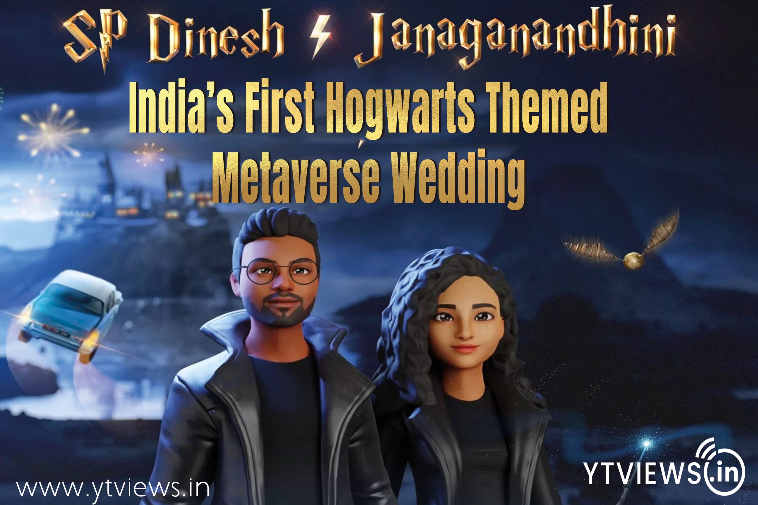 India’s first Hogwarts themed metaverse wedding