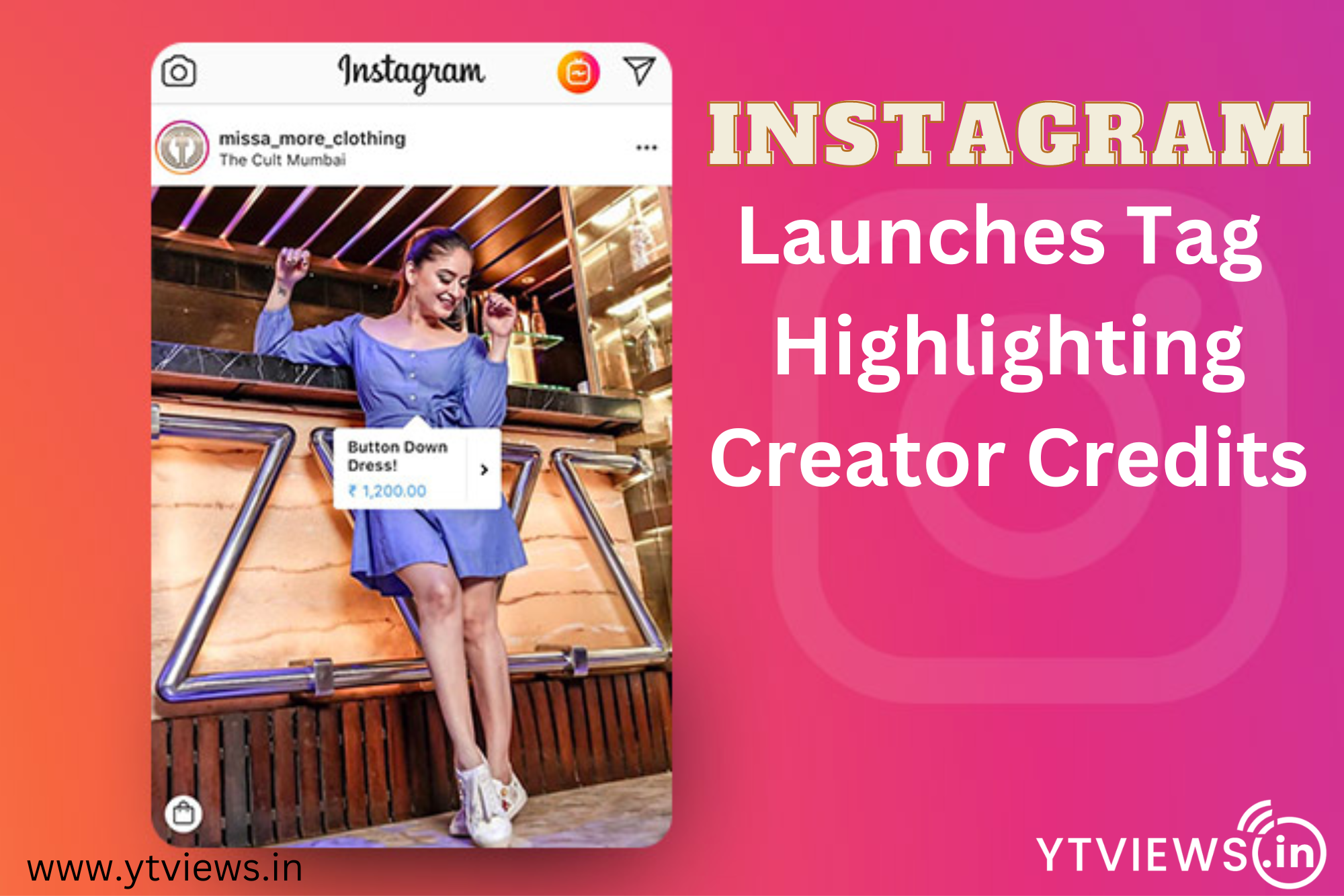 Instagram launches tags highlighting creator credits