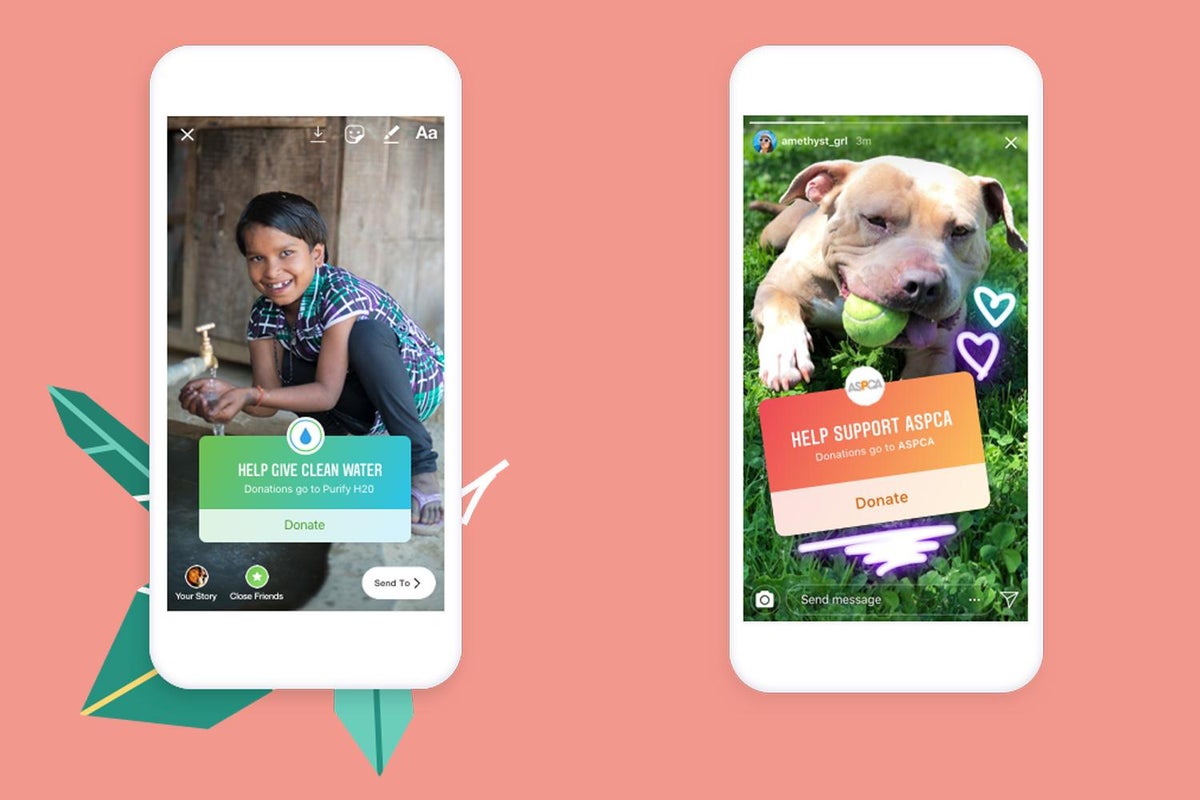 Instagram adds new prompts to help raise support for charitable causes