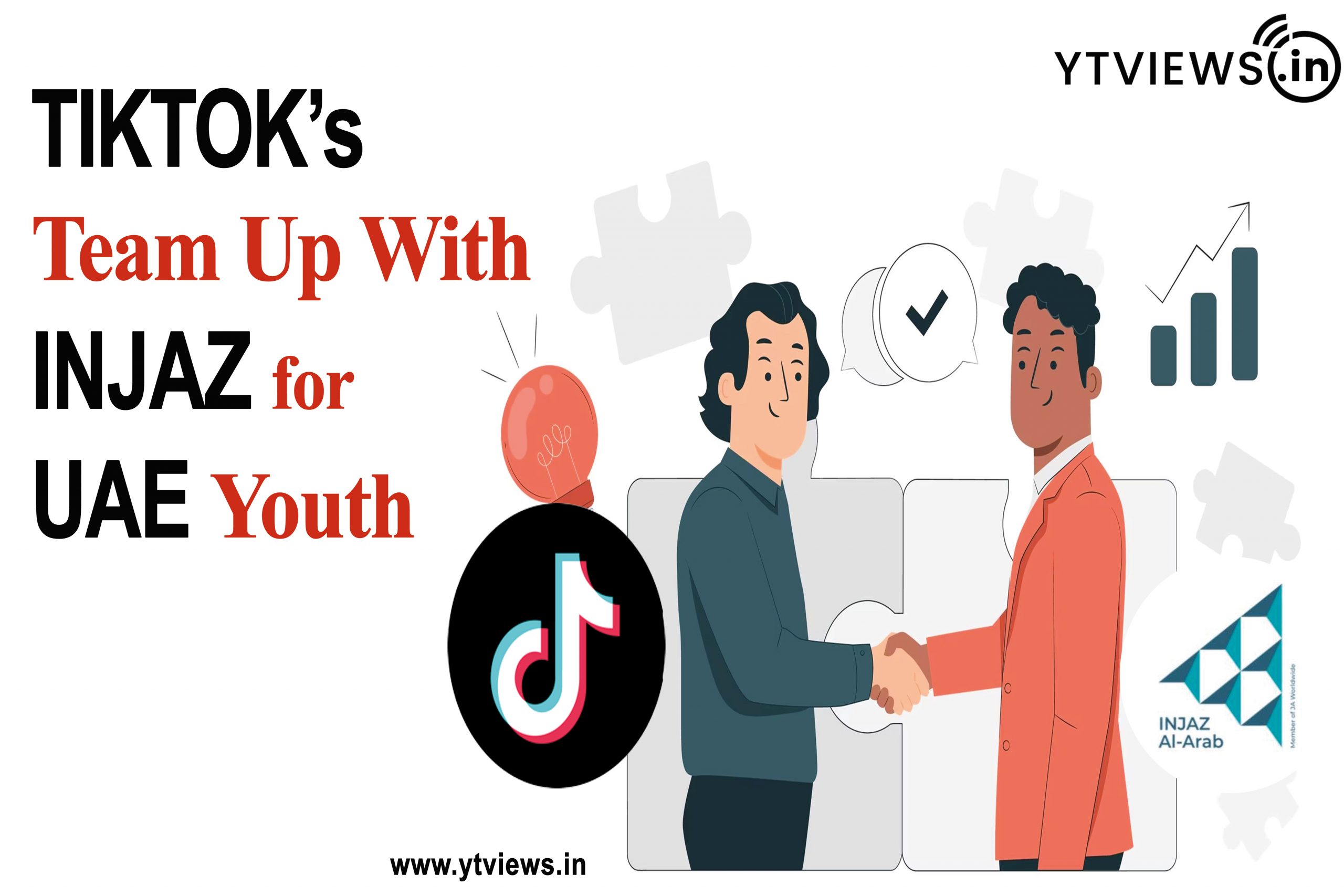 TikTok’s Team Up With Injaz For UAE Youth
