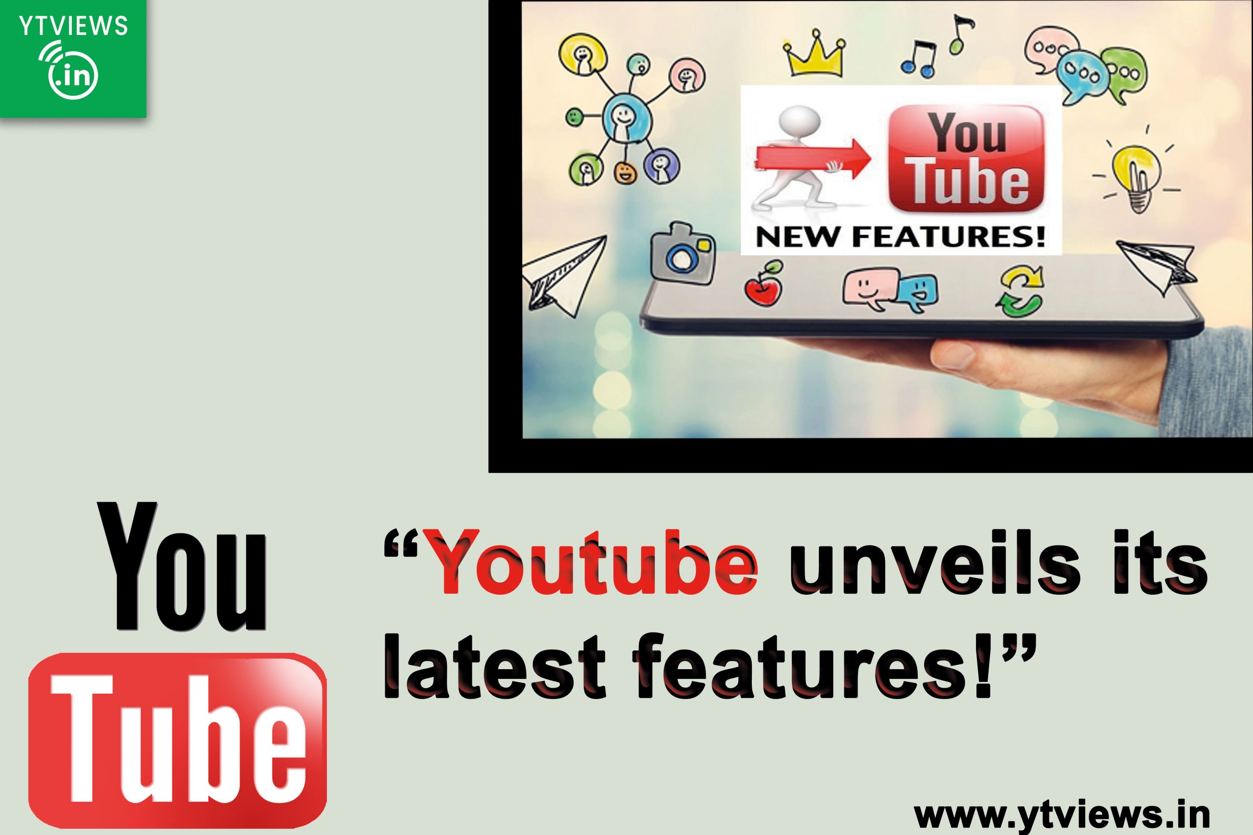 “Youtube Unveils its Latest Features!”