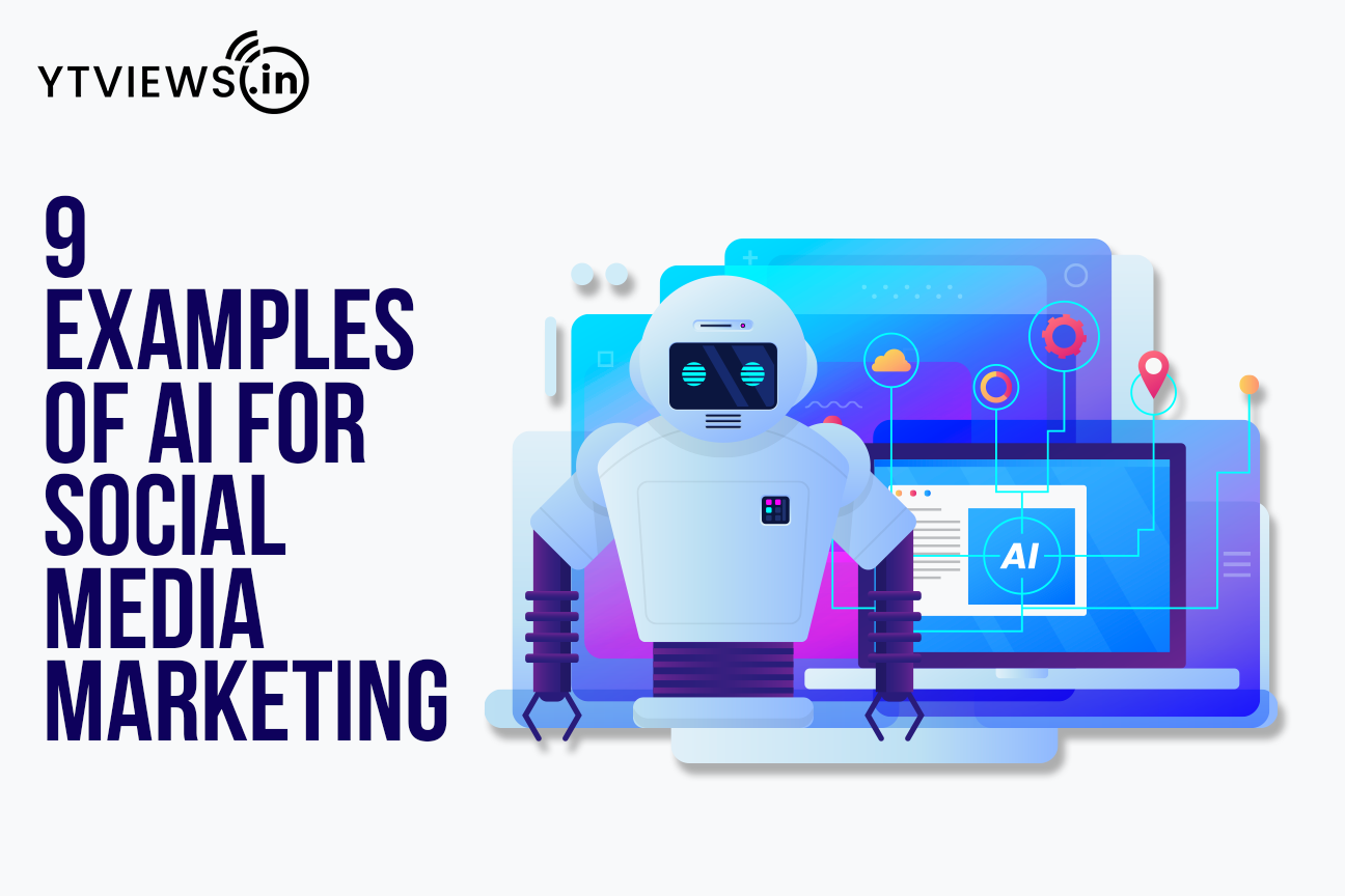 9 Examples of AI for Social Media Marketing