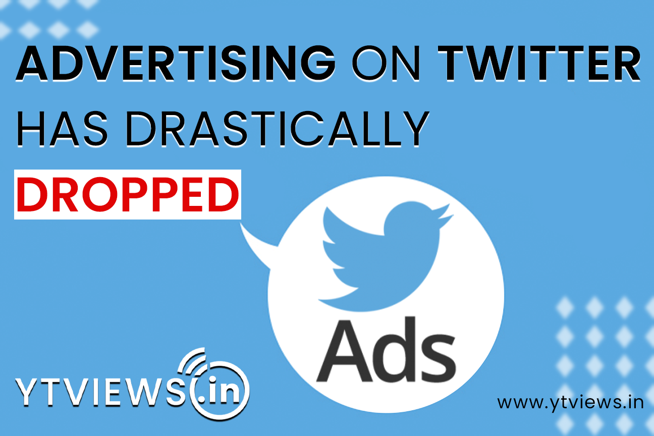 Advertising on Twitter has drastically dropped