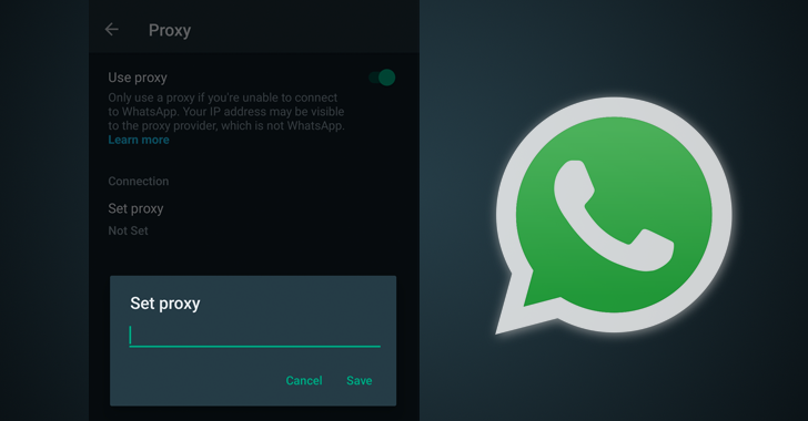 Proxy support on WhatsApp