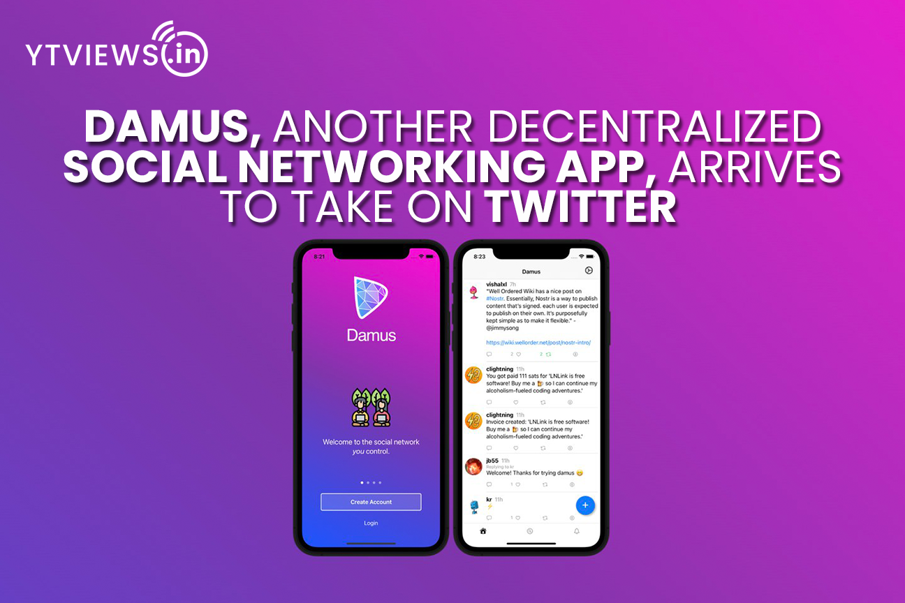 Damus, another decentralized social networking app, arrives to take on Twitter/X