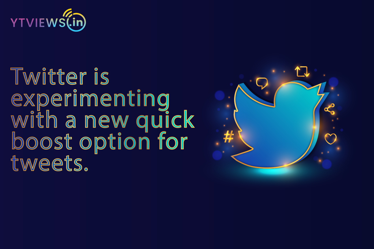 Twitter/X is experimenting with a new quick boost option for tweets.