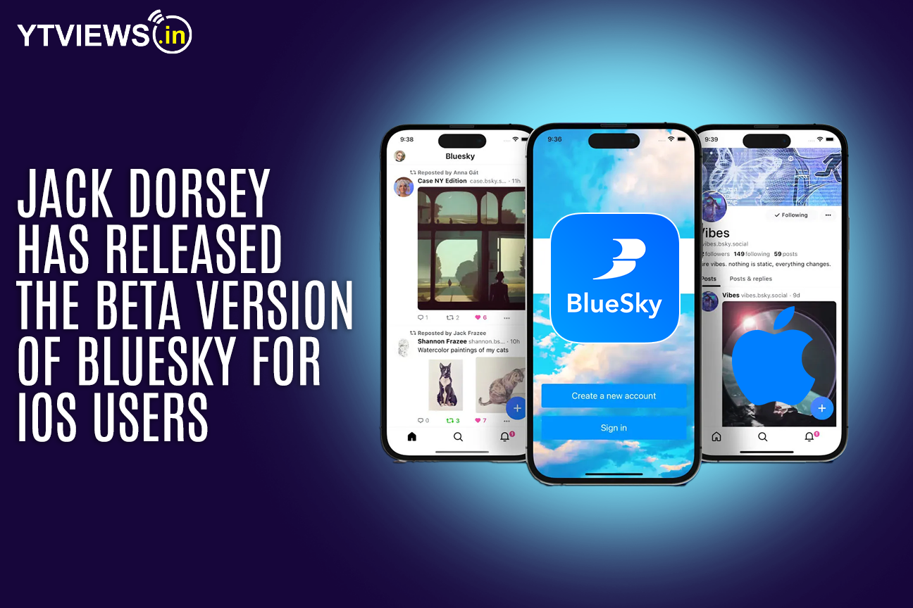 Jack Dorsey has released the Beta version of Bluesky for IOS users