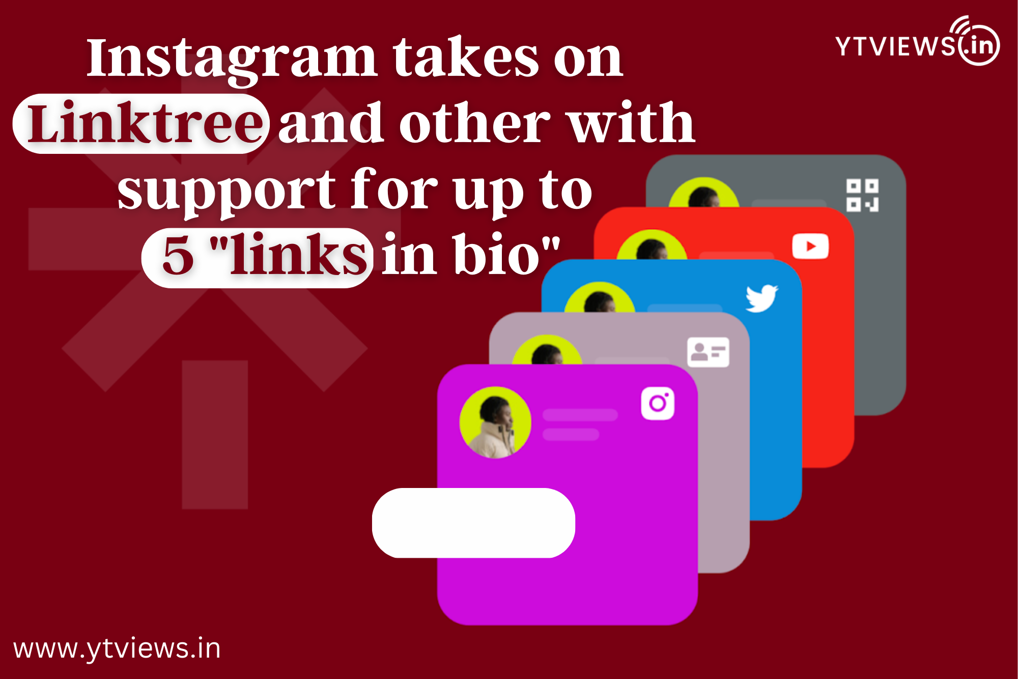Instagram is competing with Linktree and similar services by introducing the ability to include up to 5 links in a user’s bio.