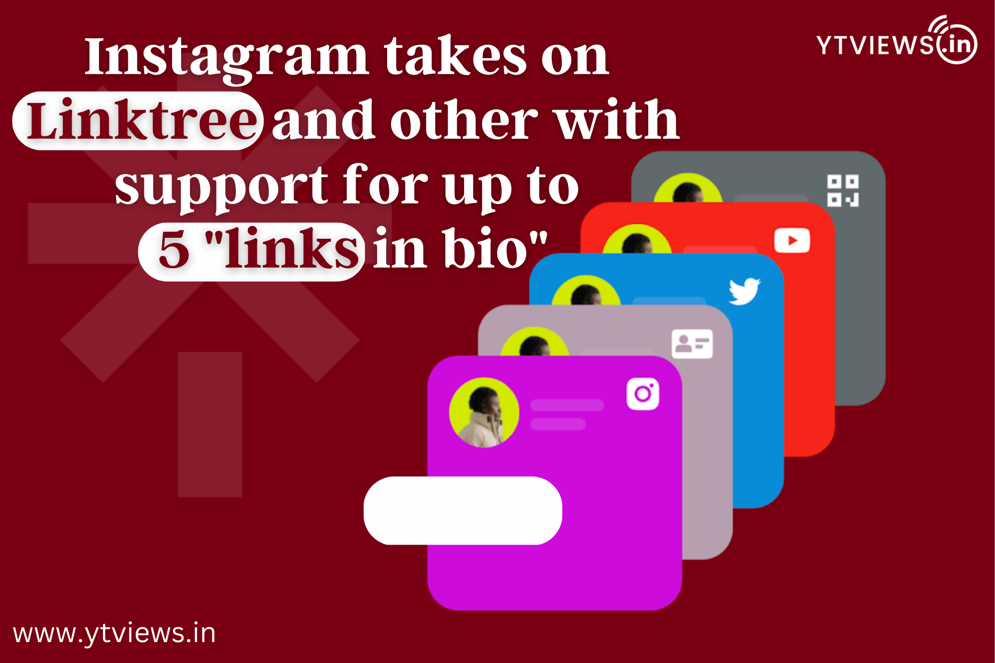 Instagram takes on Linktree and others with support for up to 5 'links in  bio