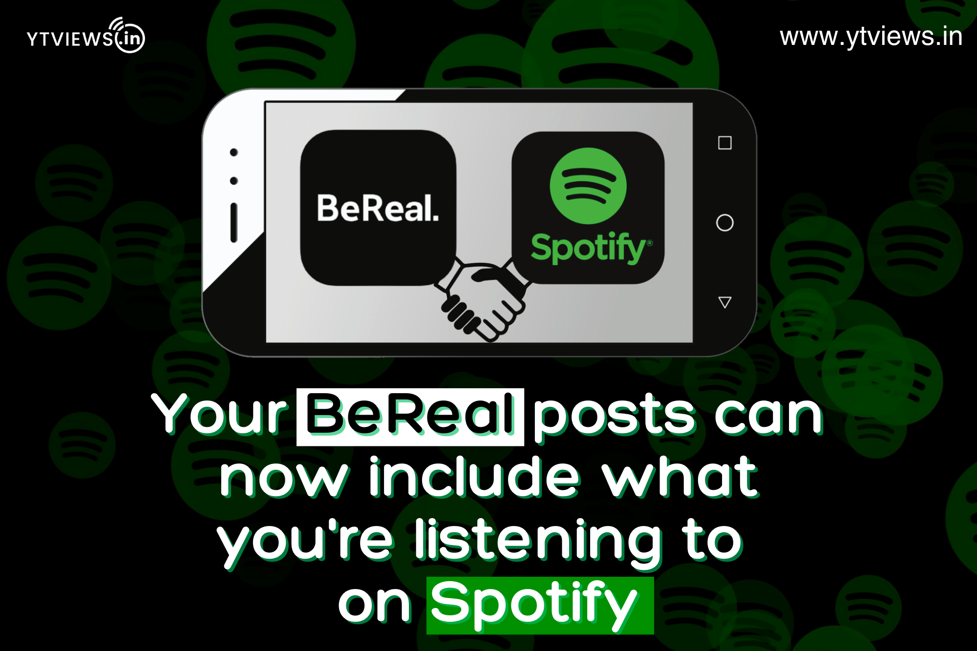 Your BeReal posts can now include what you’re listening to on Spotify