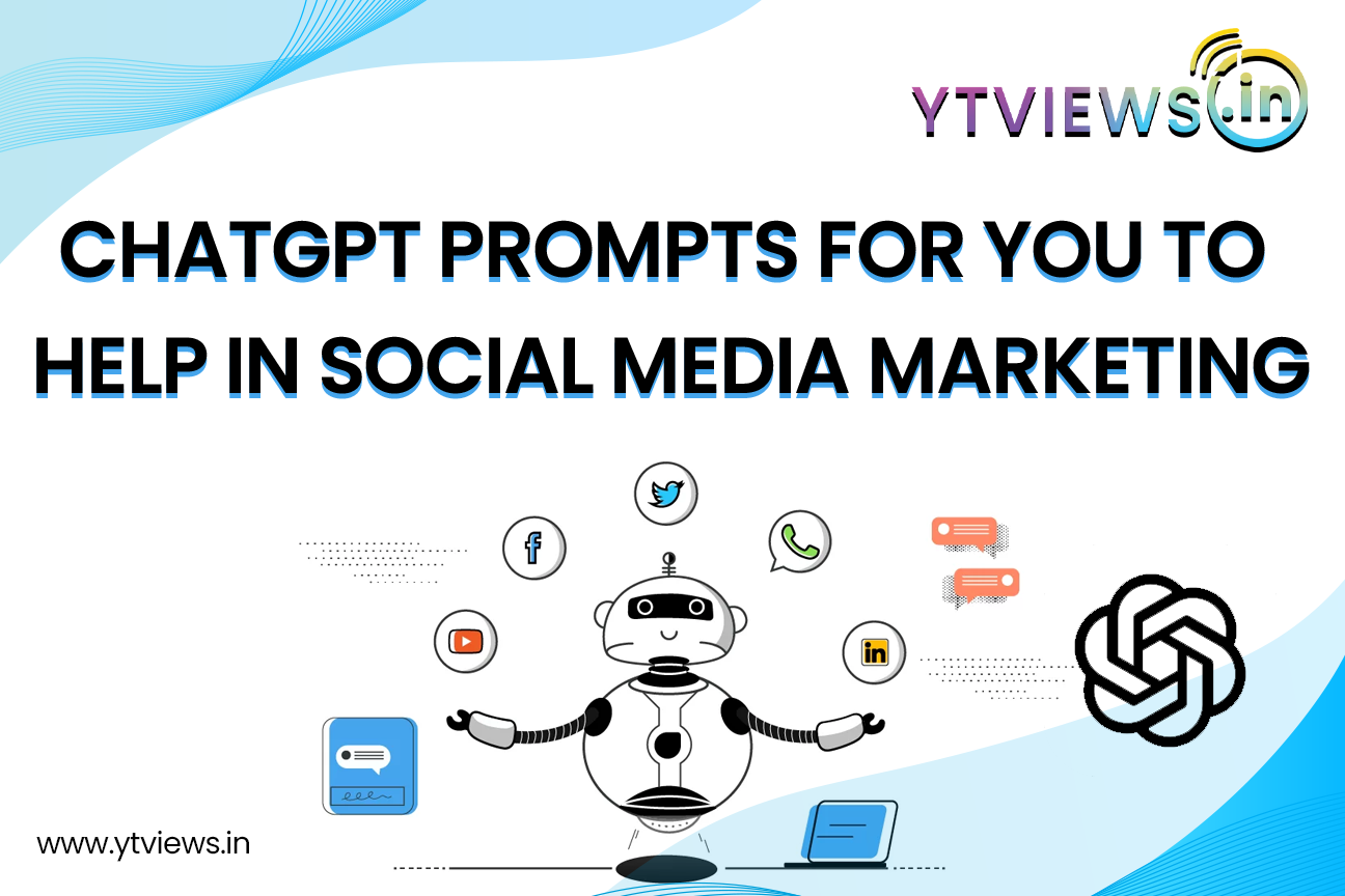 ChatGPT prompts for you to help in social media marketing