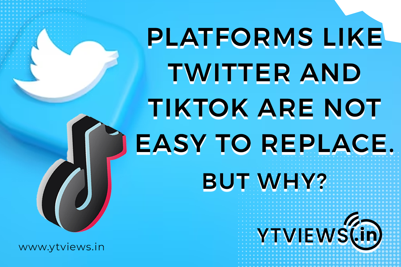 Platforms like Twitter/X and TikTok are not easy to replace. But why?