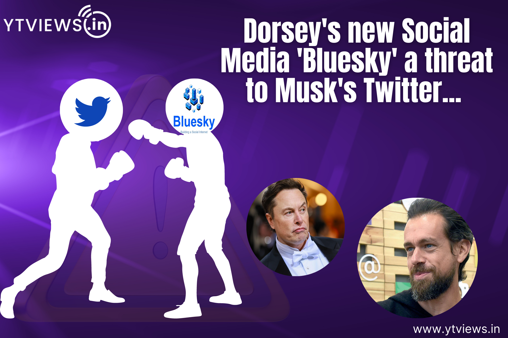 Is the Twitter co-founder Jack Dorsey’s new social media ‘Bluesky’ a threat to Musk’s Twitter?