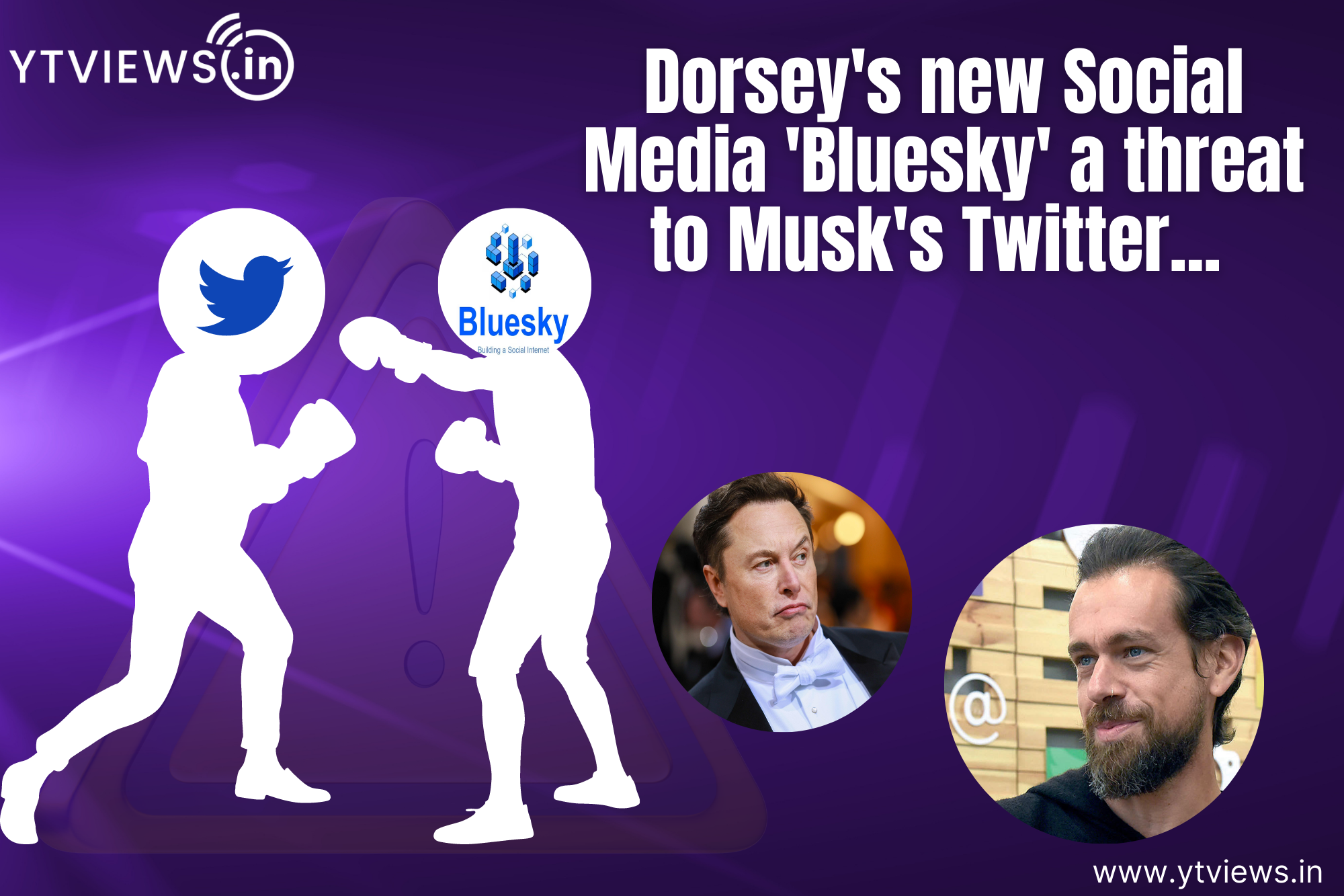 Is the Twitter co-founder Jack Dorsey’s new social media ‘Bluesky’ a threat to Musk’s Twitter/X?