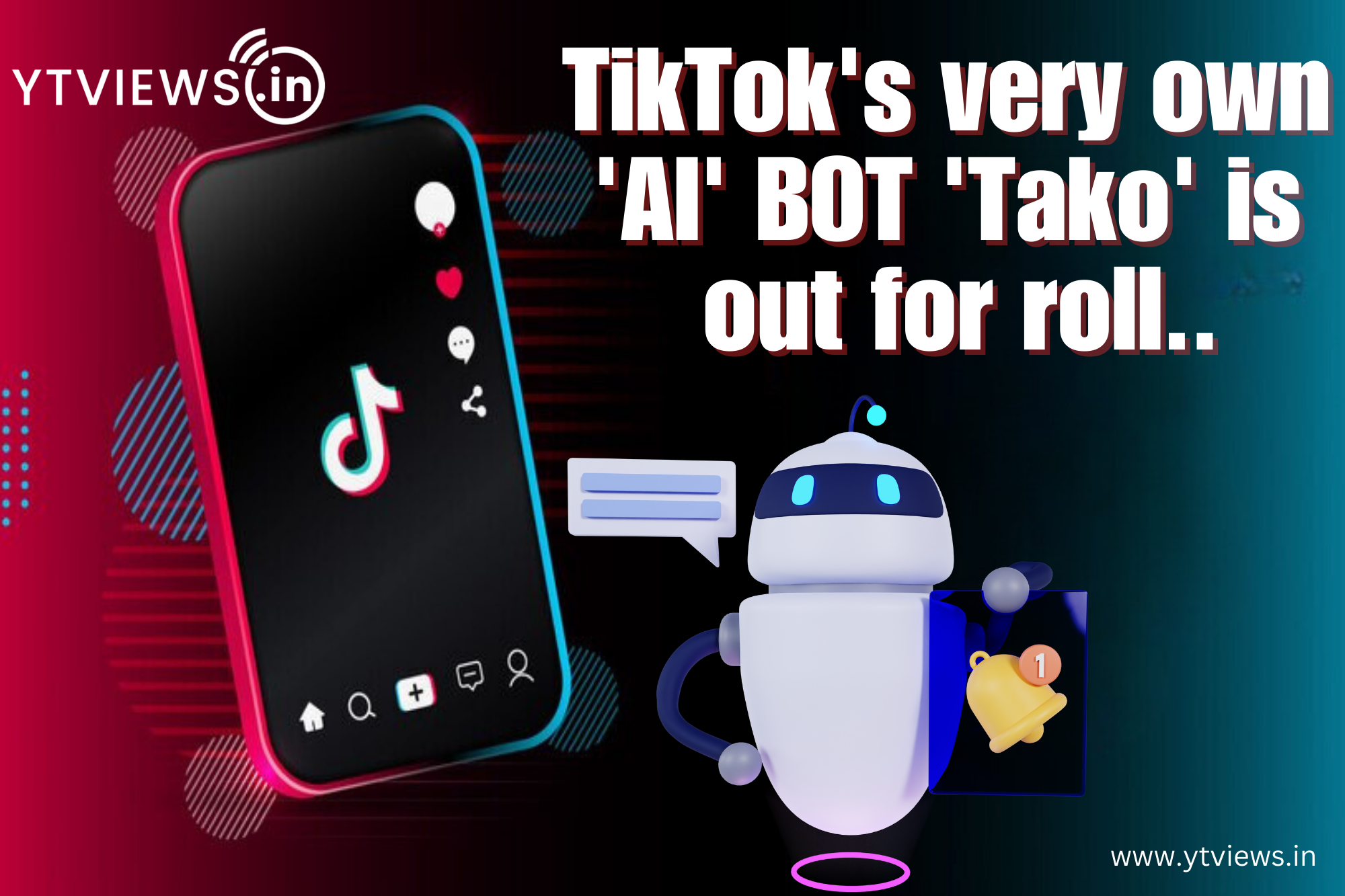 TikTok’s very own AI Bot ‘Tako’ is out for roll