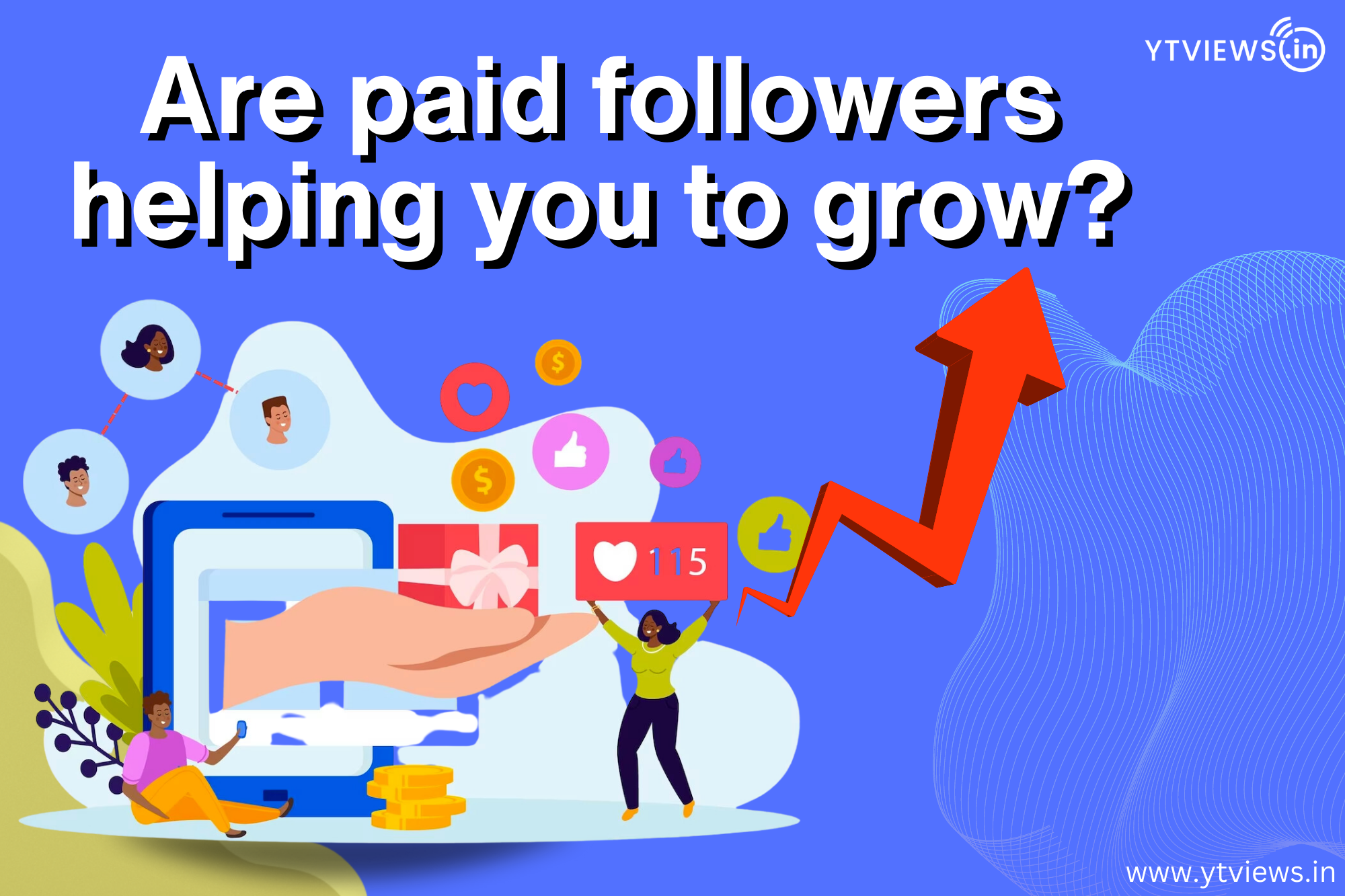 How can you maximize the potential of your paid followers towards the growth of your social media?