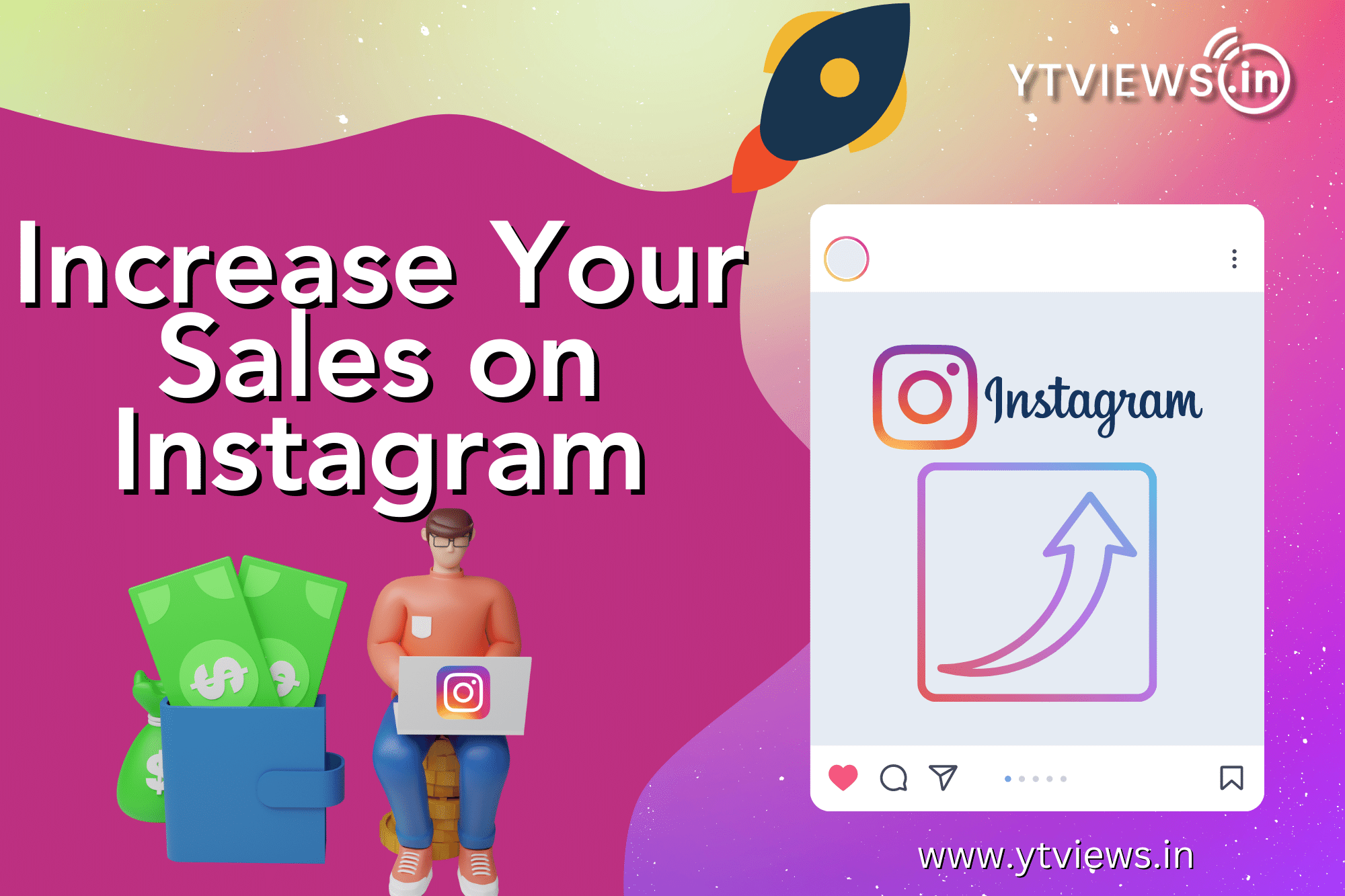 How can you grow your sales on Instagram with the help of Ytviews?