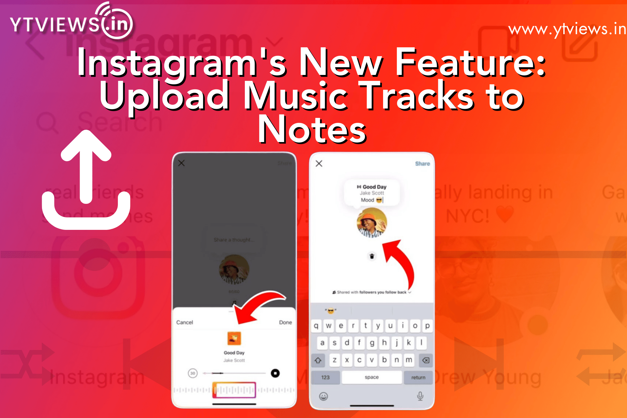 Meta rolls out a new feature that allows you to upload music tracks to your Instagram Notes