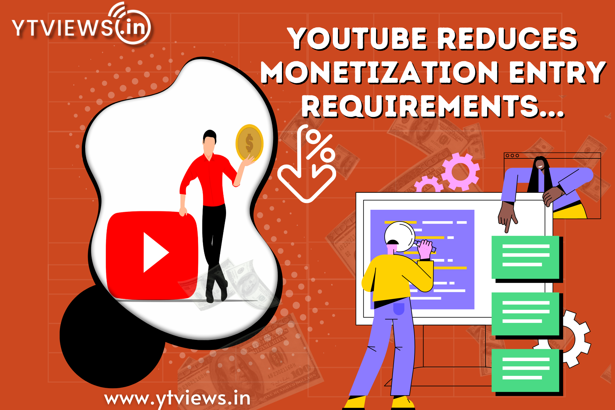 YouTube reduces its monetization entry requirements in an attempt to draw talent from TikTok and Twitch