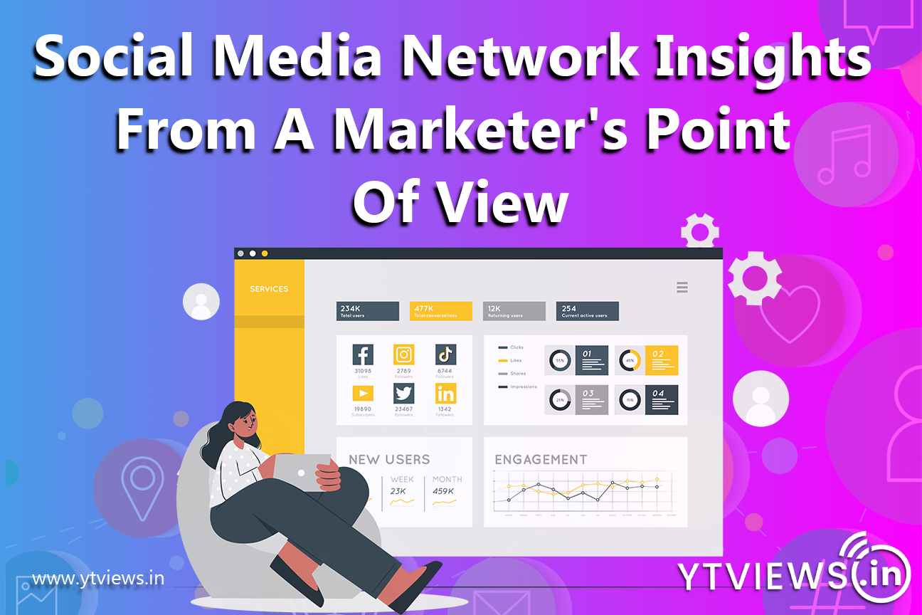 What insights can be gained from a marketer’s point of view regarding Social Media Networks?