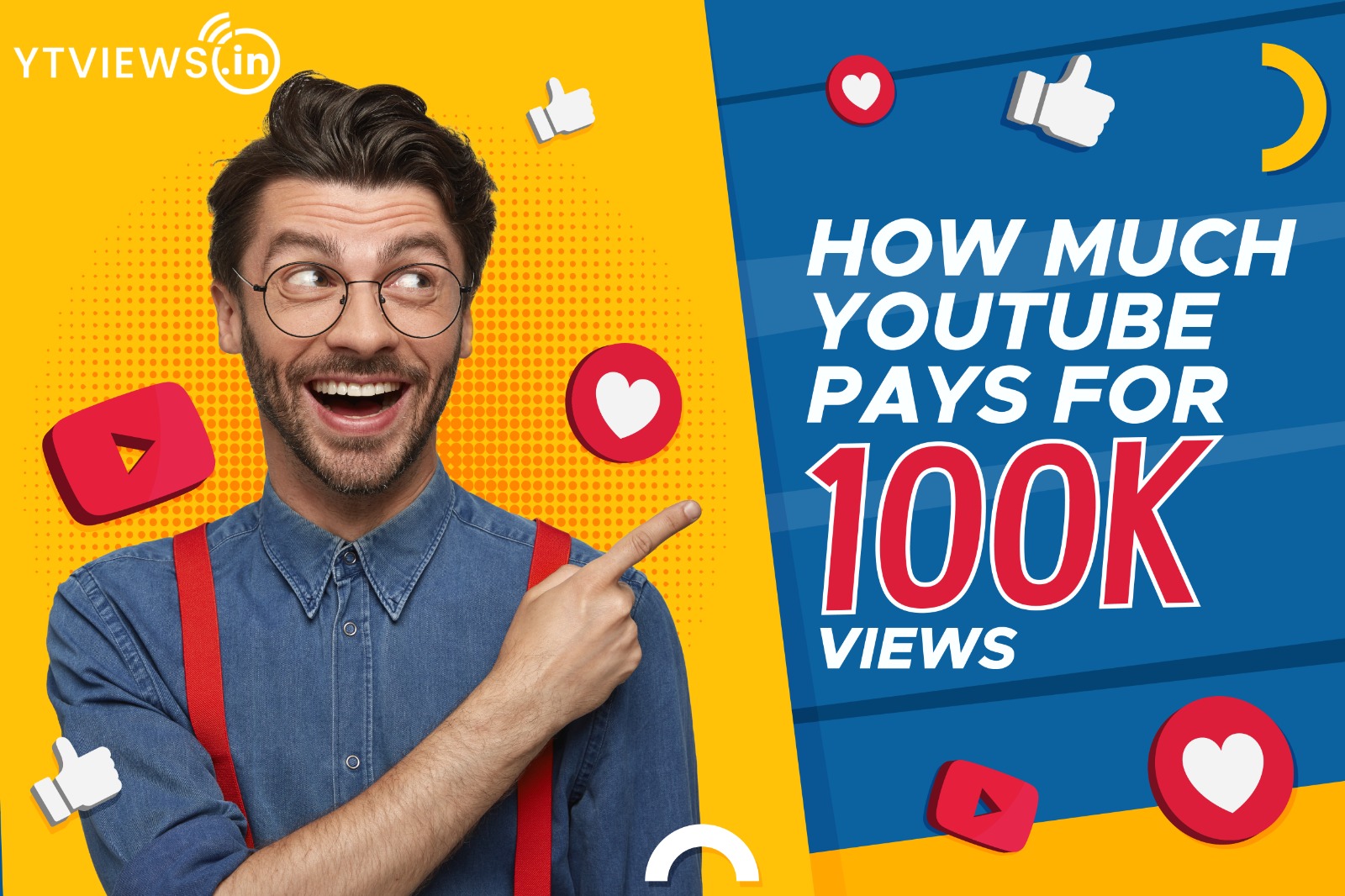 Ytviews reveals: How much can you earn from 100k views on YouTube?