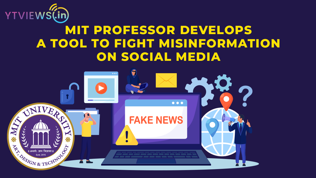 MIT professor develops a tool to fight misinformation on social media