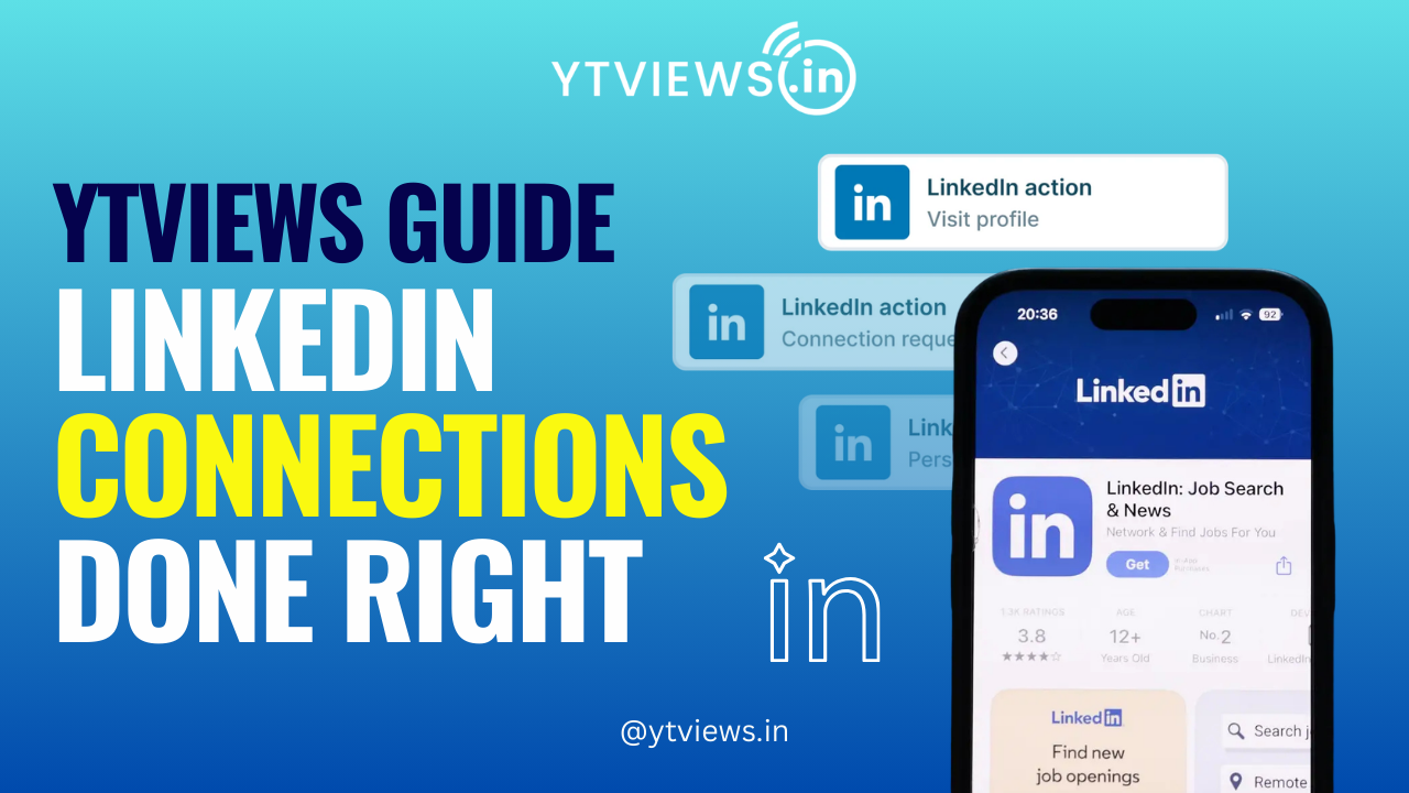 Ytviews explains if you should connect with everyone on LinkedIn