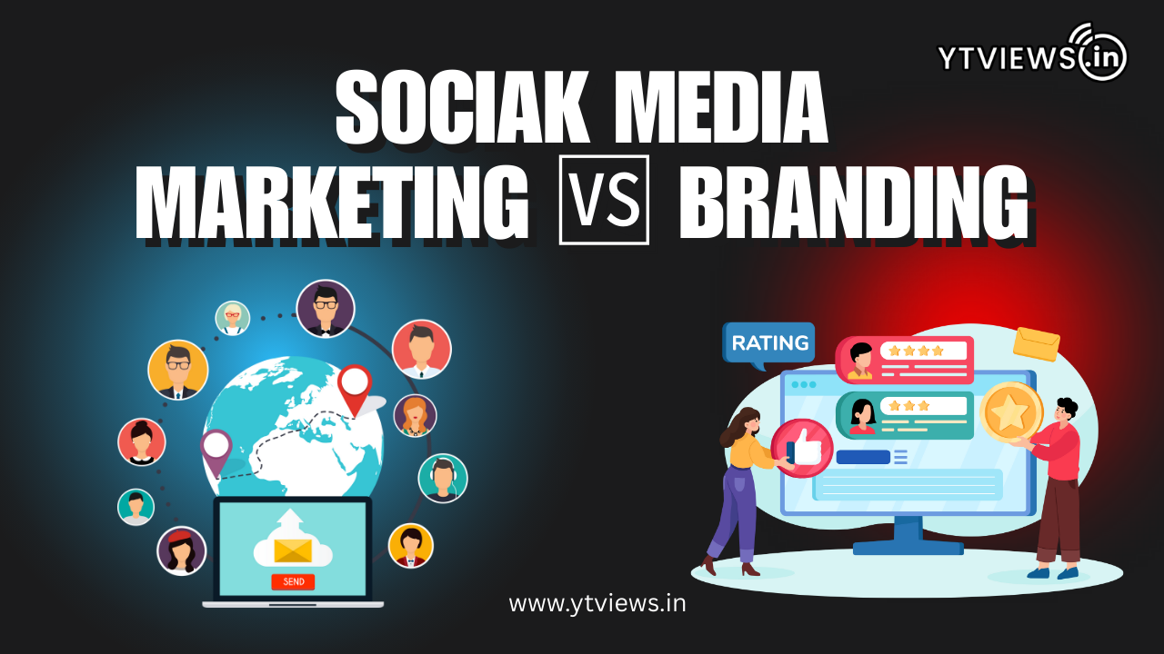 Difference between Social media marketing and Social media branding