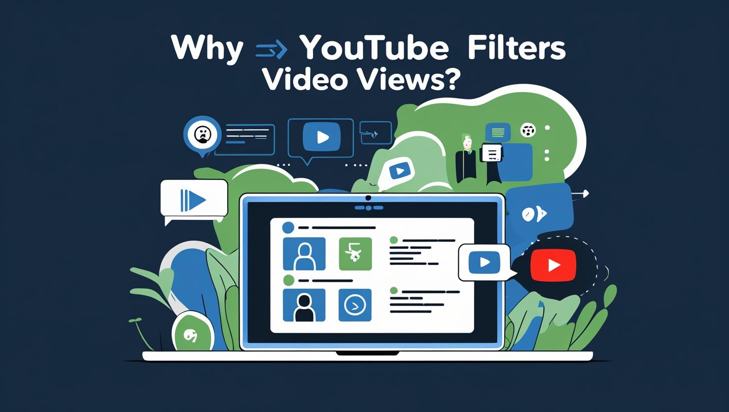 Why YouTube filters views on video?