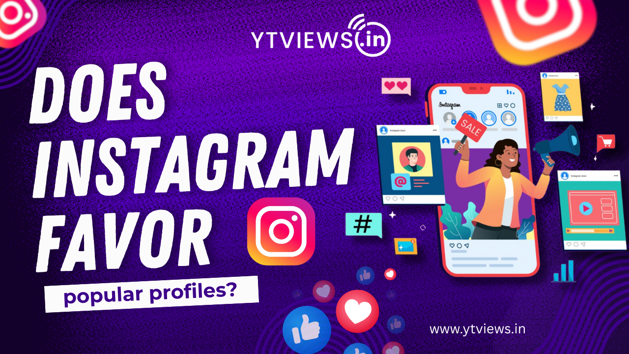 Does the Instagram algorithm support profiles with more likes and followers?