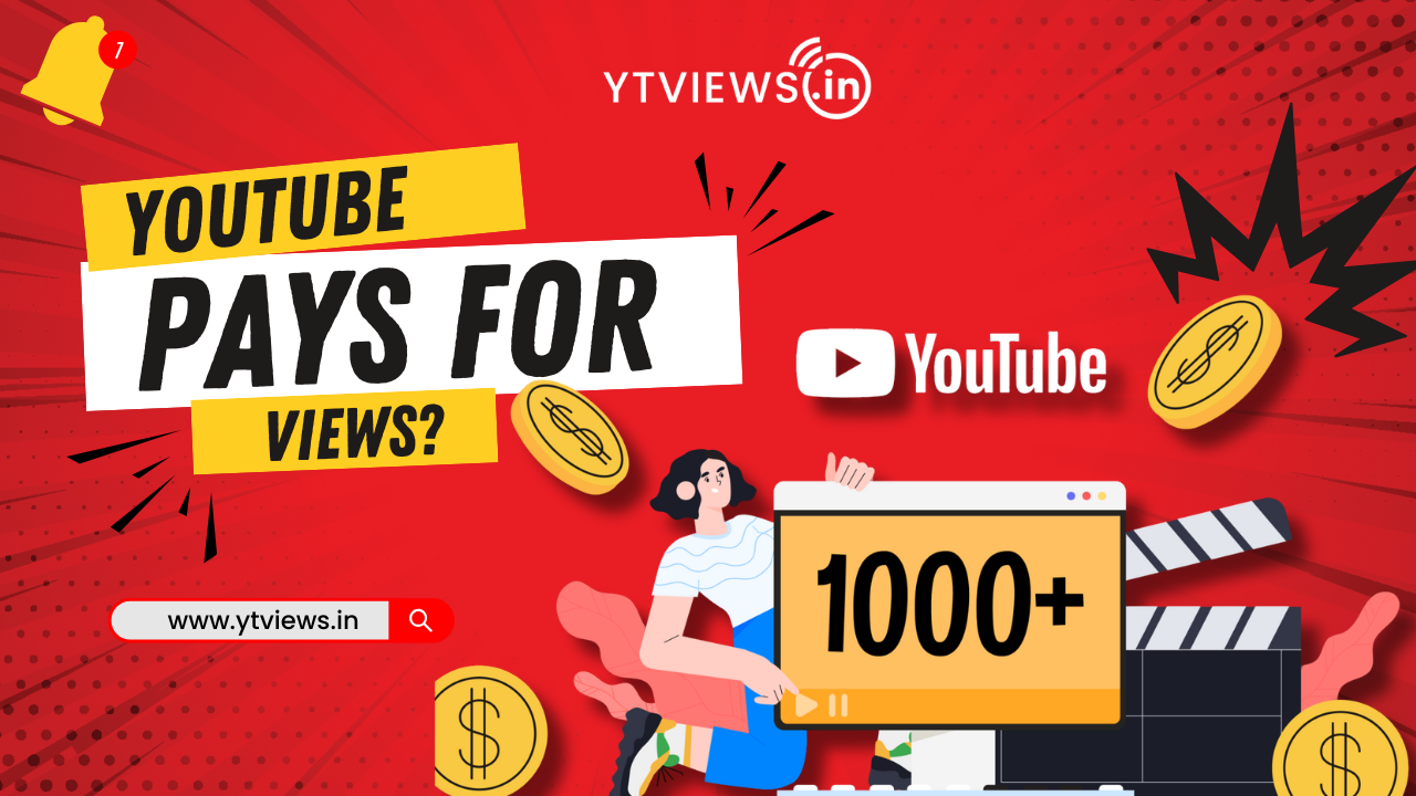 Why do people think YouTube pays for views?