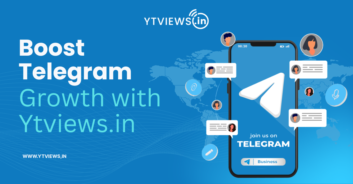 How to use telegram channel & Ytviews.in to boost your presence : Grow your telegram channel fast.