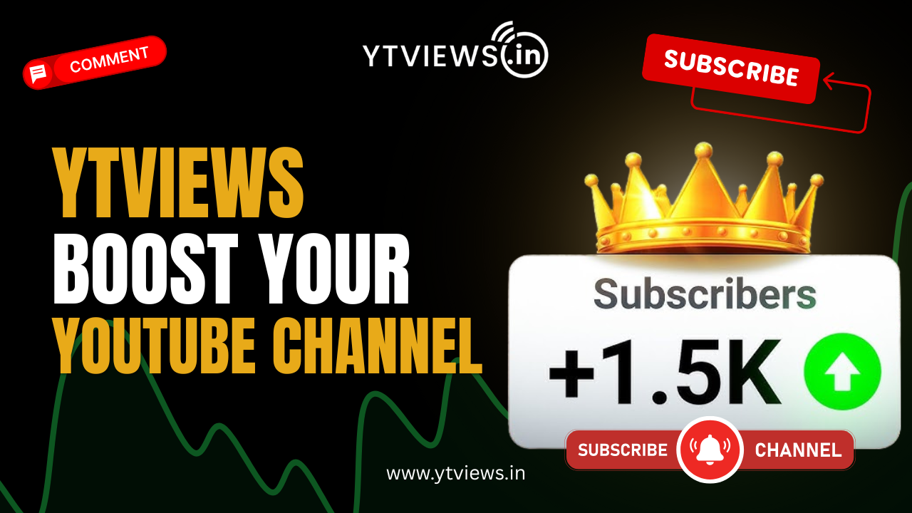 YTVIEWS.IN: Perfect Partner to Boost Channel