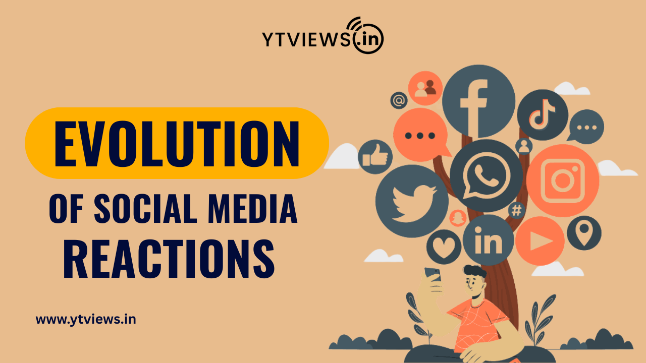 How social media reactions evolved over time, where they started