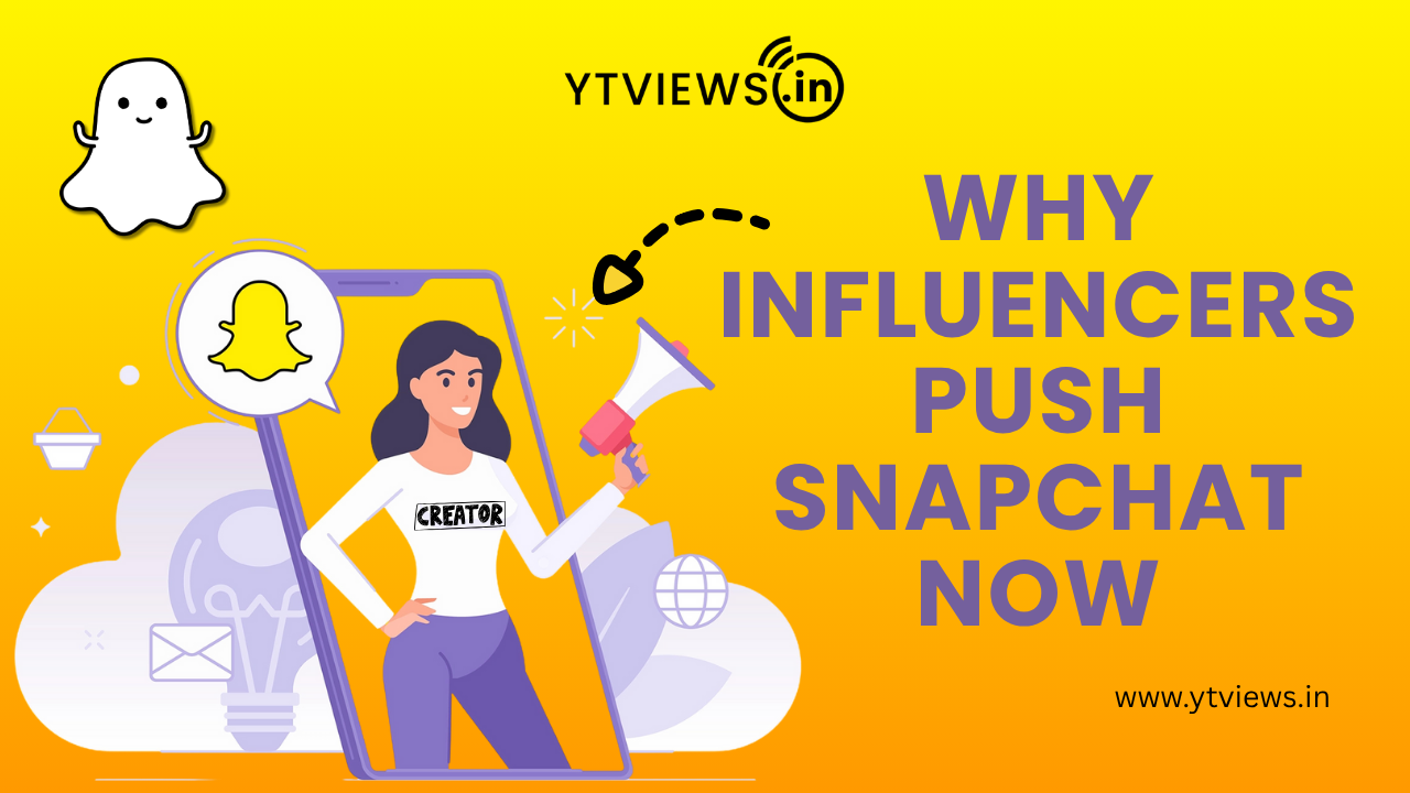 Why Influencer Suddenly Promoting Their Snapchat Account?