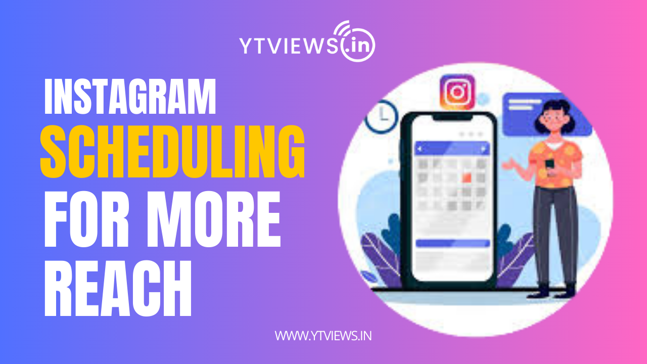 Scheduling Instagram posts to improve your visibility
