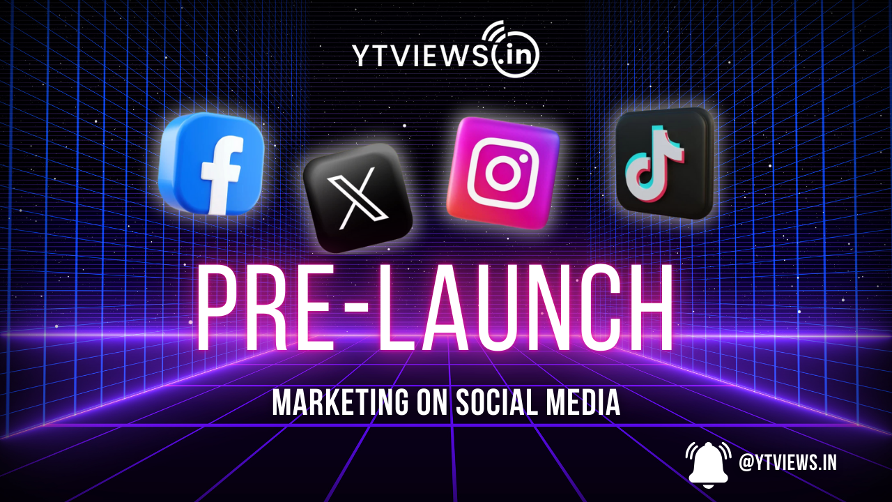 What role does social media play in Pre-Launch marketing?