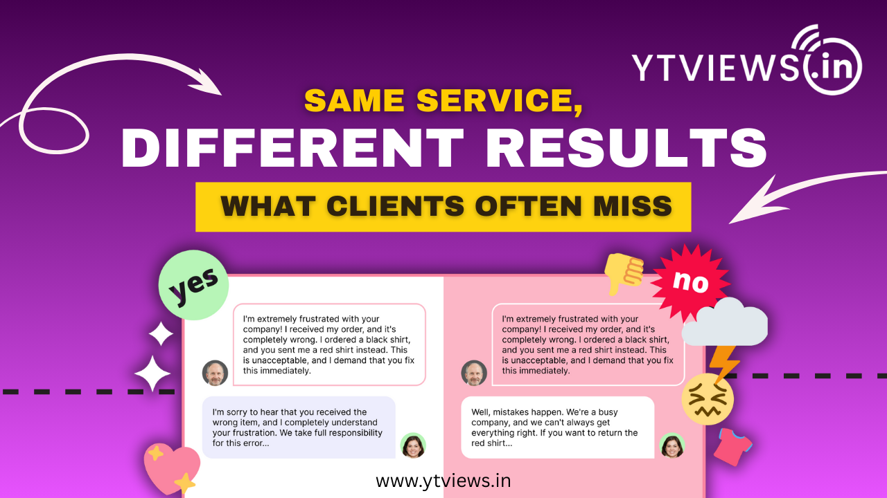 Why Two Clients Can Buy the Same Service and Get Different Results