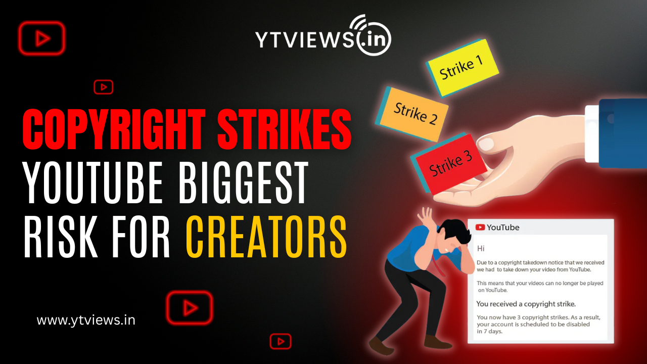 YouTube Copyright Strikes Are Now a Major Creator Risk