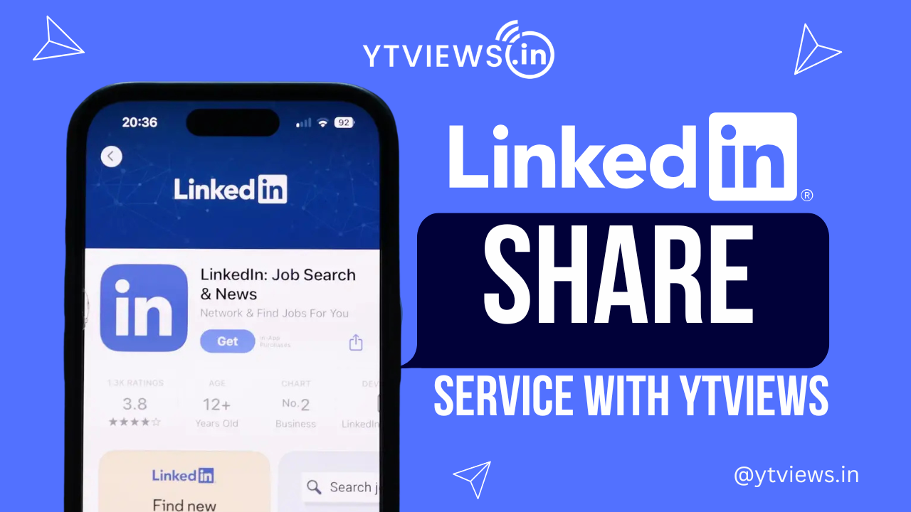 Increase Your LinkedIn Reach with Ytviews LinkedIn Share Service