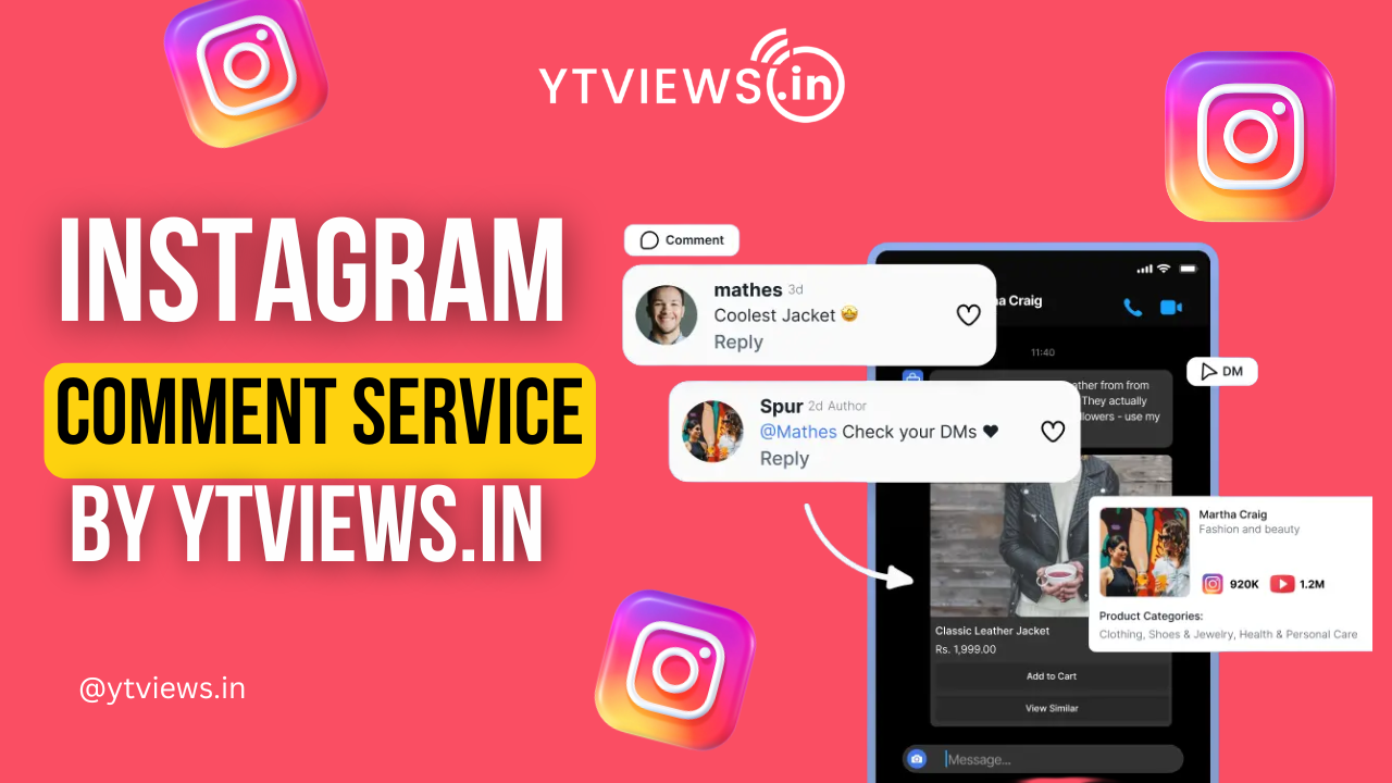 Instagram Comment Services by Ytviews.in