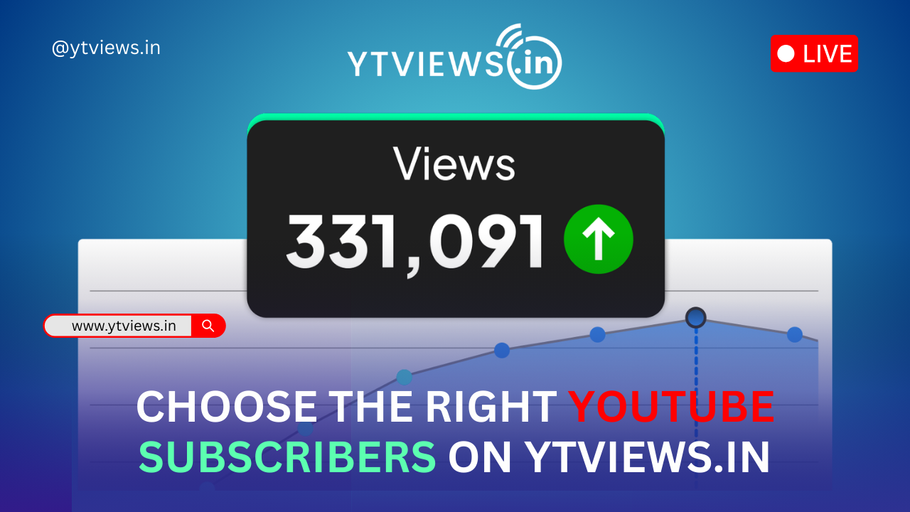 How to Choose the Right YouTube Subscribers on Ytviews.in