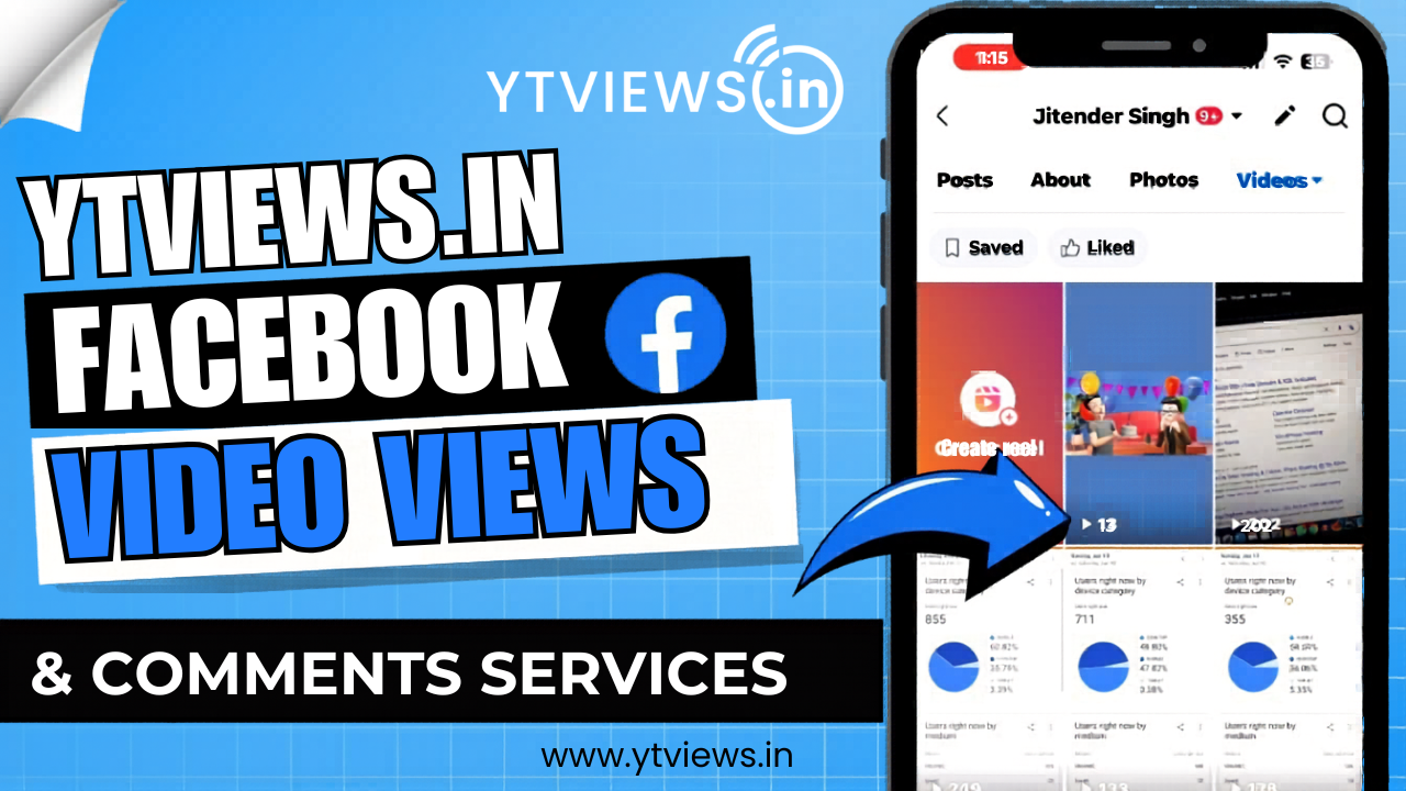 New on Ytviews.in: Facebook Video Views and Comments Services